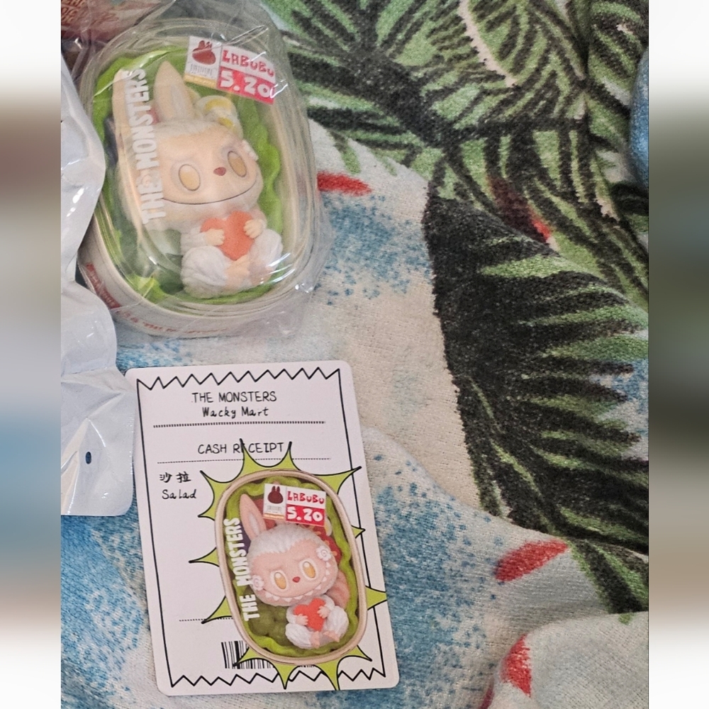 Wacky Mart Labubu confirmed Salad Figure